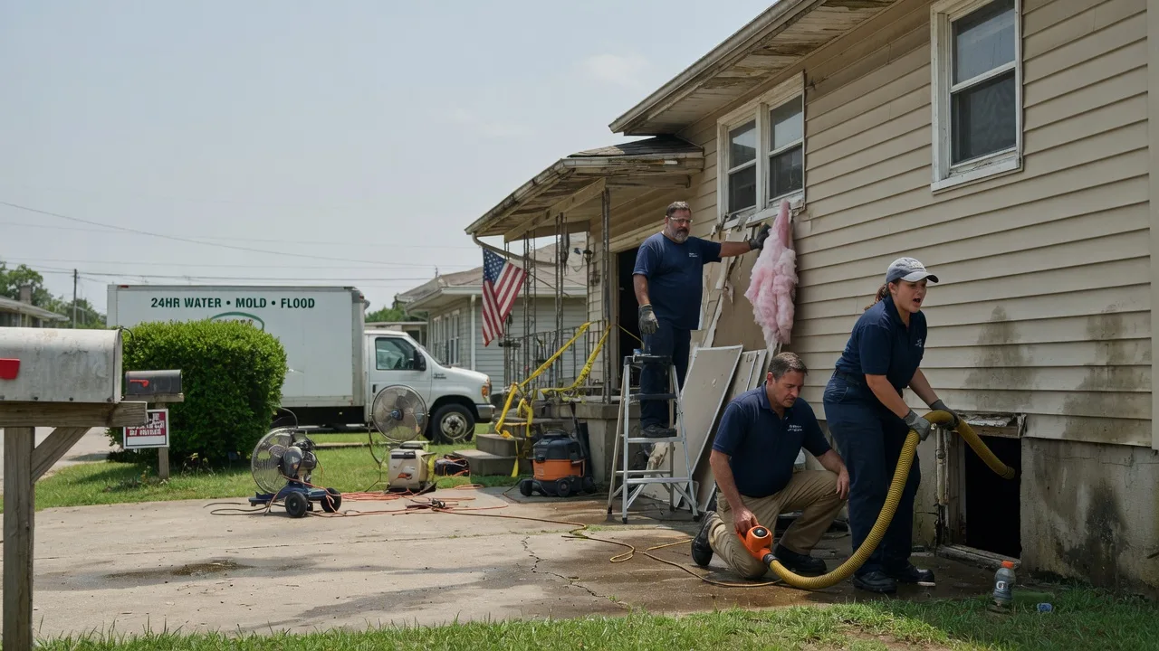 Water Damage Repair in Bell City, LA near me